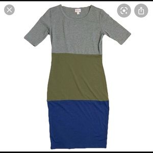 LuLaRoe Julia bodycon dress knee length